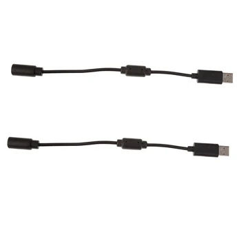  2 buc USB Separatiste Cablu Adaptor Cablu de Inlocuire Pentru Xbox 360 Wired Controller de Joc