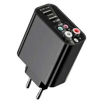  Adaptor Wireless compatibil Bluetooth 5.0 Receptor Transmițător TF / U Disc Juca QC 2.0 de Încărcare Pentru Căști TV IR APP de Control