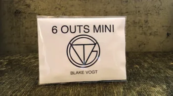  Șase Out Mini (Trucuri și Instrucțiuni On-line) de Blake Vogt Trucuri de Magie Mentalism Iluzii Aproape Magic Predicție Amuzant