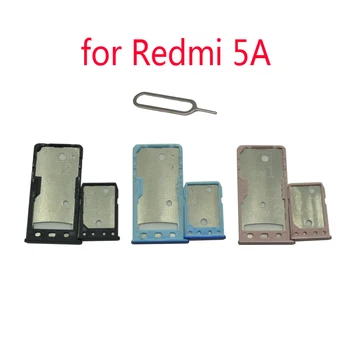  Pentru XIAOMI Redmi 5A Telefon Cartela SIM Tray Adaptor Pentru Xiaomi 5A Originale Carcasa Noua Card Micro SD Tava Titularul de Înlocuire + Instrumente
