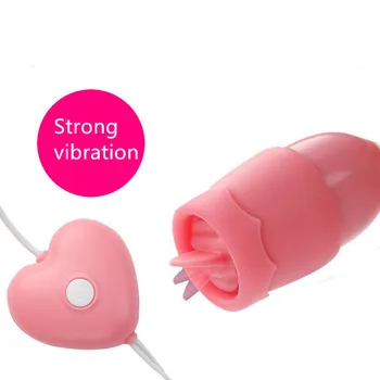  Limba Oral Lins Vibratoare Jucarii Sexuale pentru Femei pentru Orgasm Stimulator Vibrator Ou Vibrator de Alimentare USB 12 Viteze Adult Produs