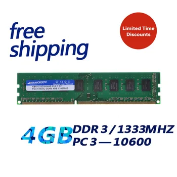  KEMBONA Nou Sigilat DDR3 1333mhz 4GB de muncă pentru toți placa de baza PC3 10600 4GB Desktop Memorie RAM / garanție pe Viață