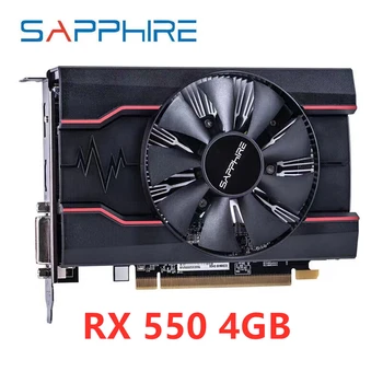  SAPPHIRE RX550 4GB plăci Grafice GPU Radeon Original RX550 2GB Video Carduri Compatibile GTX RTX Desktop PC Joc pe Calculator Hartă