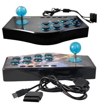  Retro Joc Arcade Joystick USB Rocker Controler de Joc 3 în 1 Pentru PS2/PS3/PC/Android OTG Telefonul Mobil Android TV Tablet PC, TV Box