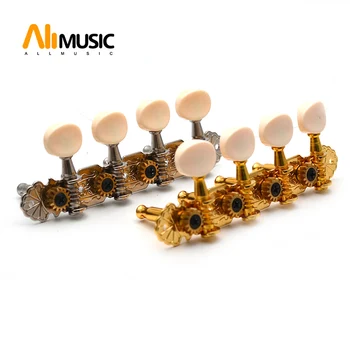  Mandolina Tuning Chei capete de Mașini de Tunere Tuning Chei, Cuie pentru Mandolina Instrument Placate cu Aur/Nichel