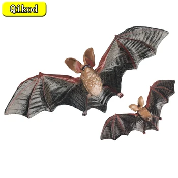  Nouă Simulare de Animale Bat Model Figurine de Acțiune PVC Miniatură Minunat de Colectare Jucarii Copii Cunoaștere Pentru Copii Cadouri de Craciun
