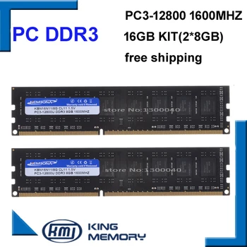  KEMBONA Transport Gratuit DDR3 16GB 1600mhz (Kit de 2,2 X 8GB Dual Channel) PC3-12800 deplin compatibil cu placa de baza radiatorului