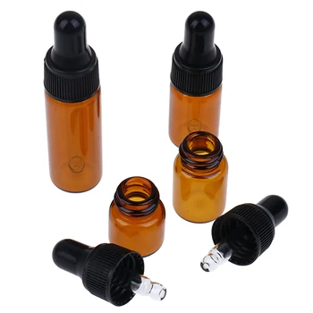  10buc Ulei Esențial Dropper sticle de 1 ml 2 ml 3 ml 5ml ulei vegetal Essence magazin de uleiuri esențiale Stocarea Parfum