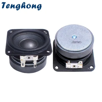  Tenghong 2 buc 2 Inch 55MM 8 Ohm 10W Gamă Completă Difuzor Margine din Cauciuc Digital Bluetooth Mic Difuzor Audio Accesorii