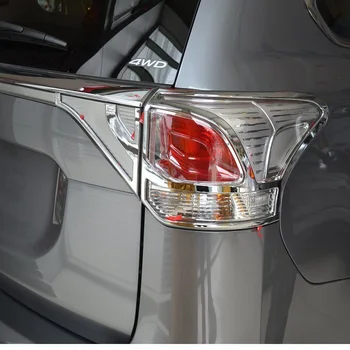  Pentru Mitsubishi Outlander 2013 2014 2015 ABS Cromat Spate Coada de Lumină Lămpi Acoperi Trim Stop Autocolante Auto Accesorii Coafura