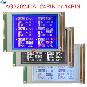  Modulul LCD display 320240 24pin 14pin AG320240A4 AG320240A1 AG320240A7 negru albastru alb Nou Original sau compatibil