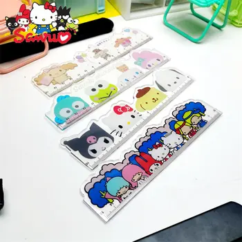  Sanrio Melodie Kuromi Hello Kitty Cinnamoroll Acril Transparent Conducător Star Kirby Conducător Student Rechizite Școlare Pentru Copii 15cm