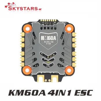  SKYSTARS KM60A 60A 3-6S 4in1 ESC BLHeli-32 ESC Controler de Viteză Bord Dshot600 DShot1200 Lipo pentru FPV Racing Quadcopter