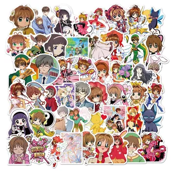  10/30/50PCS Fierbinte de Desene animate Anime, Fată Magică de Creatie Graffiti Valiza Telefon Mobil Caz Cadou Jucărie Drăguț Fată Autocolant en-Gros