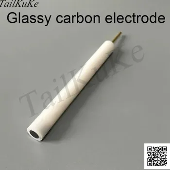  Sticlos de Carbon Electrod de Sticlă, de Carbon Electrod de Lucru 2/3/4/5mm Electrochimie