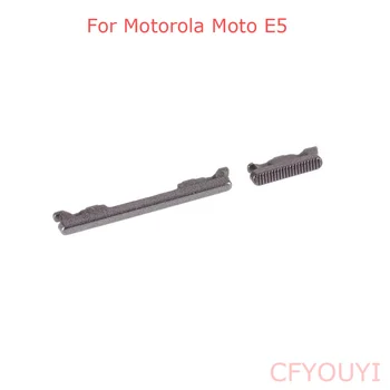  Pentru Motorola Moto E5 Parte Cheie Butonul de Alimentare si Butoane de Volum Set de Înlocuire Parte E5 Plus