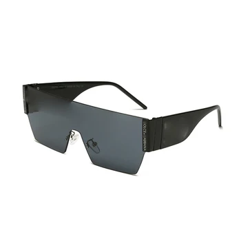  2022 Nou Mascul Mare și Negru, ochelari de Soare Designer de Moda Oglindă Pătrat de culoare Roz Nuante Bărbați Vară de Conducere UV400 Ochelari Femei Ochelari