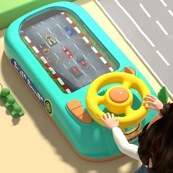  Copii Volan de Jucărie de Conducere Dodge Vehicul Electronice de Simulare Joc de Aventura Cu Muzica, Efecte Sonore Pentru Copii Baby