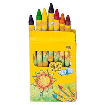  Q6PD Pastelurile de Ulei 8/12/24 Culori Vibrante Profesionale Creioane Rezistente la Uzură pentru Copii Elevii de Favoruri de Partid Artist Pictori