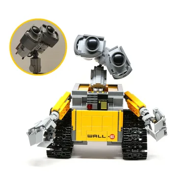  Disney Pixar WALL E Robot Cifrele Tehnice Bloc de Caramida Jucărie Cadou de Ziua de nastere Copil