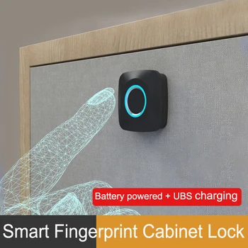  Fingerprint Lock Inteligent Cabinet Lacate Biometrice De Acces Fără Cheie De Mobilier Sertar Dulap Amprenta Încuietori Pentru Sertar