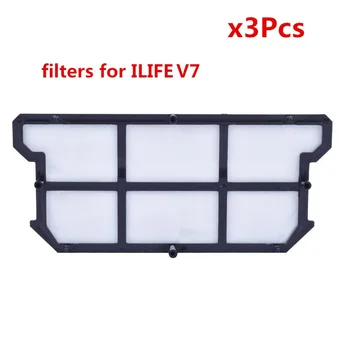  3pcs filtre Originale pentru ilife v7 pro pentru ILIFE V7 Robot Aspirator accesorii piese