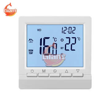  LCD Digital, Cazan de Gaz, Termostat 3A Săptămânal, Programabil Controler de Temperatura Pentru Acasă