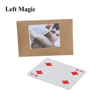  Cromozomul Treptată Trucuri Magice Card De Schimbare De Culoare Close-Up Street Stage Magic Recuzita Distractiv Mentalism Iluzie Trucuri De Magician