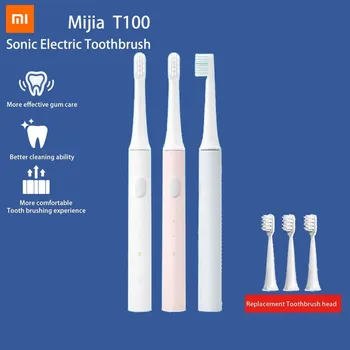  Xiaomi Mijia T100 Mi Smart Periuta de dinti Electrica 46g 2Speed Sonic Periuta de dinti de Albire Îngrijire Orală Zona Perie de dinti