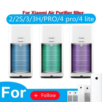  Pentru Mijia 2/2/3/3H/PRO 4 Pro 4 lite Filtru de Aer Xiaomi Filtru Purificator de Aer, În plus față De Formaldehidă Și Carbon Activat