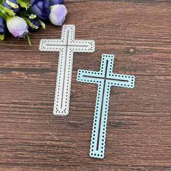  New Cross Rame de Metal de Tăiere Moare Șabloane Pentru DIY Scrapbooking Decorative Relief Artizanale Șablon