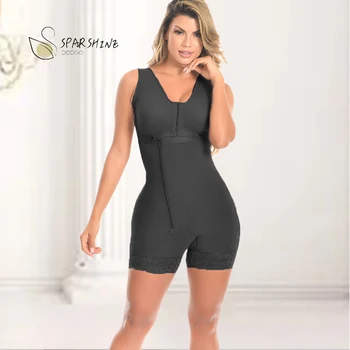  Femei corset Mare de Compresie Post Liposuctie Corp Body Shaper talie antrenor Fund de Ridicare coapsă trimmer fajas colombianas