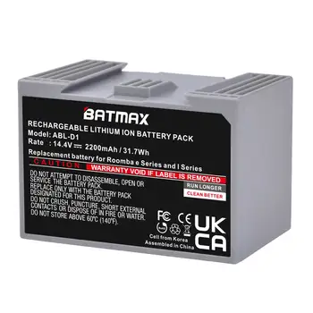  Batmax i7E5 Baterie Reîncărcabilă pentru Aspirator iRobot Roomba seria i7 i7+ i7550 i7558 și seria e e5 e6 ABL-D1