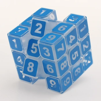  Cel mai bun ZCUBE Neo Magic Sudoku Digital Cube 3x3x3 Profesionale 3x3 Viteza Cub de Numărul de Puzzle Jucarii Educative Pentru Copii Adulți