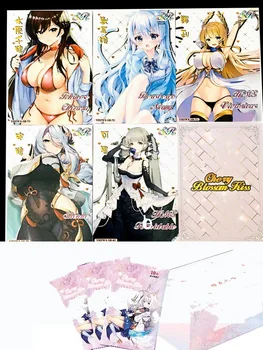  100 Sakura Sărute Sora Carduri SR Puzzle costum de Baie Fata Frumoasa Sexy Colectie de Desene animate Anime Jucării Zou Mian Cărți de Joc