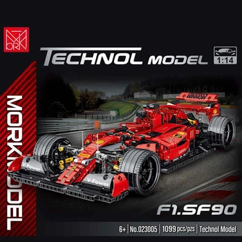  High-tech Expert Super Speed Champions Masina Blocurile F1 Racing Model de Vehicul Cărămizi Copii Jucarii Auto pentru Copii Pentru Baieti Cadouri