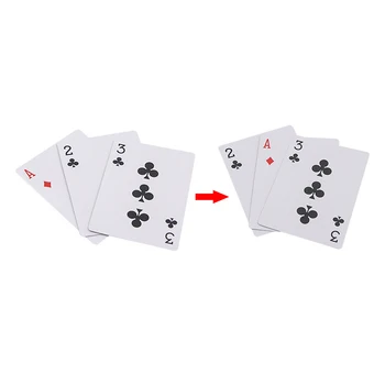  1 Set 3 Carti Monte Trucuri Magice Trei Card Poker Monte Magica Aproape Iluzii Pusti De Recuzită Amuzant Ușor De Jucărie Clasic Magia