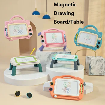  Planseta magnetice Masa Copii, Jucarii Copii Pictura Birou de Arte Meserii Educațional de Învățare Instrumente de Vopsea Jucărie pentru Fete