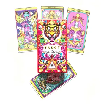  78Card Tarot de Dumnezeu de Trei cărți Oracol Carte de Divertisment Petrecere Cărți de Joc de Tarot Și O Varietate De Opțiuni de Tarot