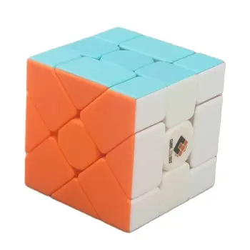  Cele mai noi CubeTwist Lingfang se Amestecă 3x3x3 Viteza Puzzle Cub Magic Marginea pătrat de amestecare Cubo Magico Joc de Cubaj Jucarii Educative pentru Copii