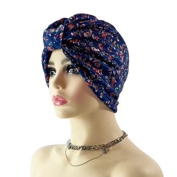  Bumbac Capota Turban de Moda pentru Femei Decorative Pălărie