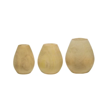  Ceramica Instrumente Rotunde Gura Ou de Lemn Violet Nisip Oală Face DIY Ceramica Pentru a Face Oală Gura Netedă și Forma Lustruire Instrument