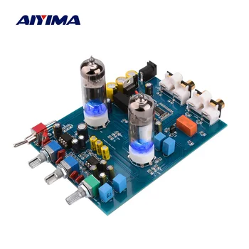  AIYIMA Amplificador Bluetooth Tub Preamplificator Febra Hifi 6J5 Bilă Vacuum Tube Preamp NE5532 Pre Amplificator de Sunet Placa de Control