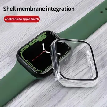  Ceas Inteligent Caz De Protecție De 360 De Asigurare Full Frame Mată Greu De Caz Pentru Apple Watch 7 Sticlă Călită Film Pentru Iwatch 41 45 Mm