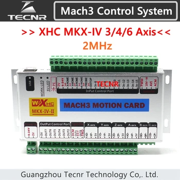  XHC MKX-IV Mach3 Breakout Bord 3 4 axa USB Motion Control Card 2MHz Suport pentru Windows 7,10