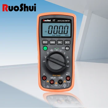  RuoShui Brand Multimetru Digital Voltmetru Electrice Inteligente Tester Măsuri de Tensiune Curent Rezistență Continuitatea 1000V 10A