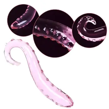  Hipocampus Forma de Sticla Roz Vibrator Penisului Penis Anal Plug Adult Jucarii Sexuale sex Feminin Masturbare Dop de Fund 17cmx3cm