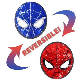  Anime Marvel spiderman, captain America Paiete patch-uri de desene animate haine patch-uri de Îmbrăcăminte autocolante broderie îmbrăcăminte