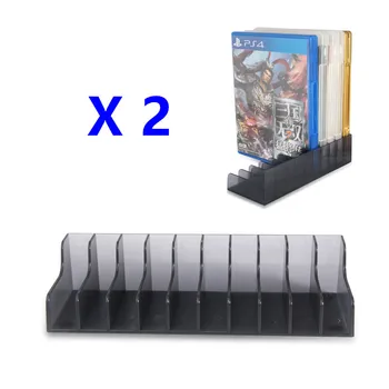  Pentru PlayStation 4 PS4 PRO Slim Carte de Joc Cutie de Depozitare Suport Cradle Suport de Bază Pentru Dualshock 4 PS 4 CD-uri Cartelei Colecta