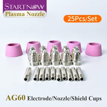  Startnow AG60 SG55 WSD60 25PCS Duza Electrod Lanterna Scut Cupe Kituri de Plasmă Pentru Sudură Tăiere Piese de Mașini